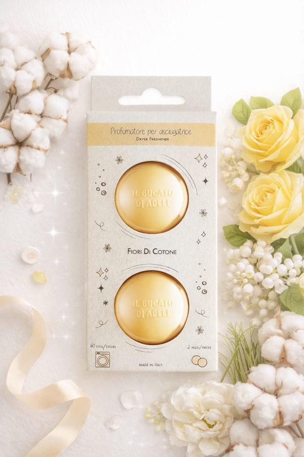 Scented Tumble Dryer Balls - Cotton Flowers