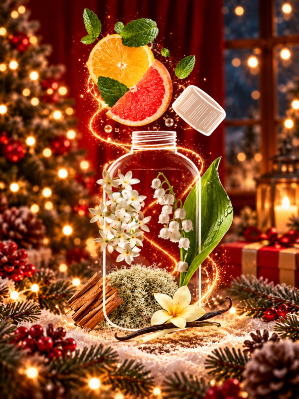 Festive Citrus Fragrance Garland Snowdrop