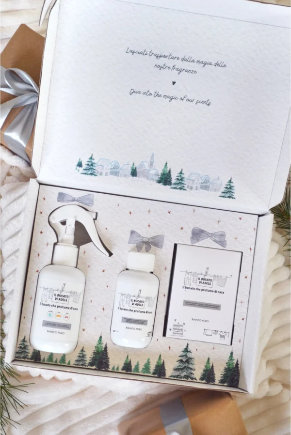 Winter Holidays Gift Set –  Pure White Rose