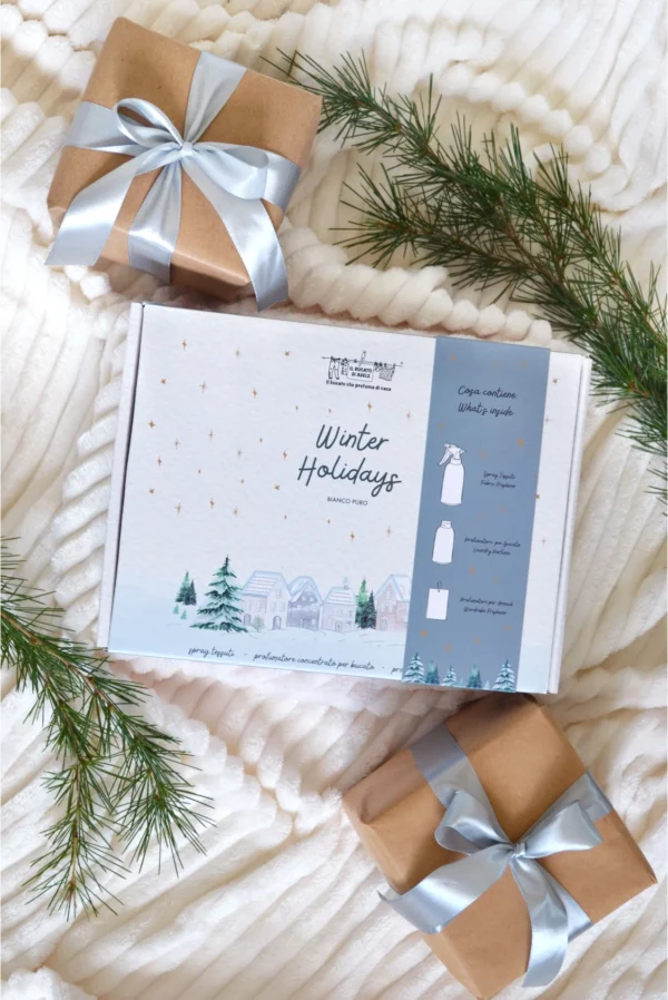 Winter Holidays Gift Set –  Pure White Rose